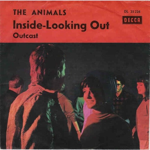 The Animals - Inside-Looking Out (7", Single)