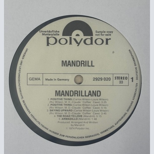 Mandrill - Mandrilland (2xLP, Album, Promo)