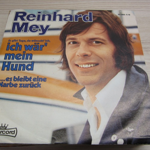 Single / Reinhard Mey ?– Es Gibt Tage, Da Wünscht' Ich    /  DE PRESS / RAR /