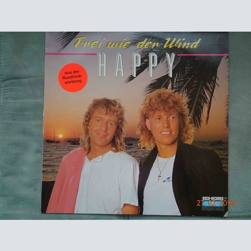 Happy (8) - Frei Wie Der Wind (LP, Album)