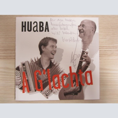 CD / Ossi Huber--HUABA / EX Bluesbreakers  / AUSTRIA / RARITÄT /  MIT AUTOGRAMM