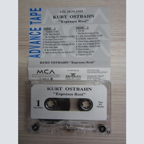 MC / Kurt Ostbahn – Espresso Rosi   / PROMO / TOP RARITÄT /