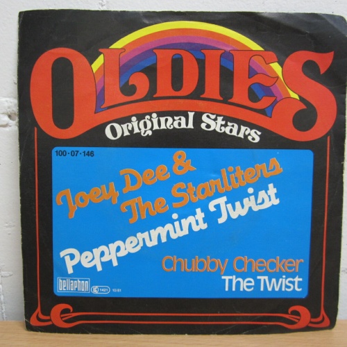 Single /Joey Dee And The Starliters / Chubby Checker ?– Peppermint Twist  / DE