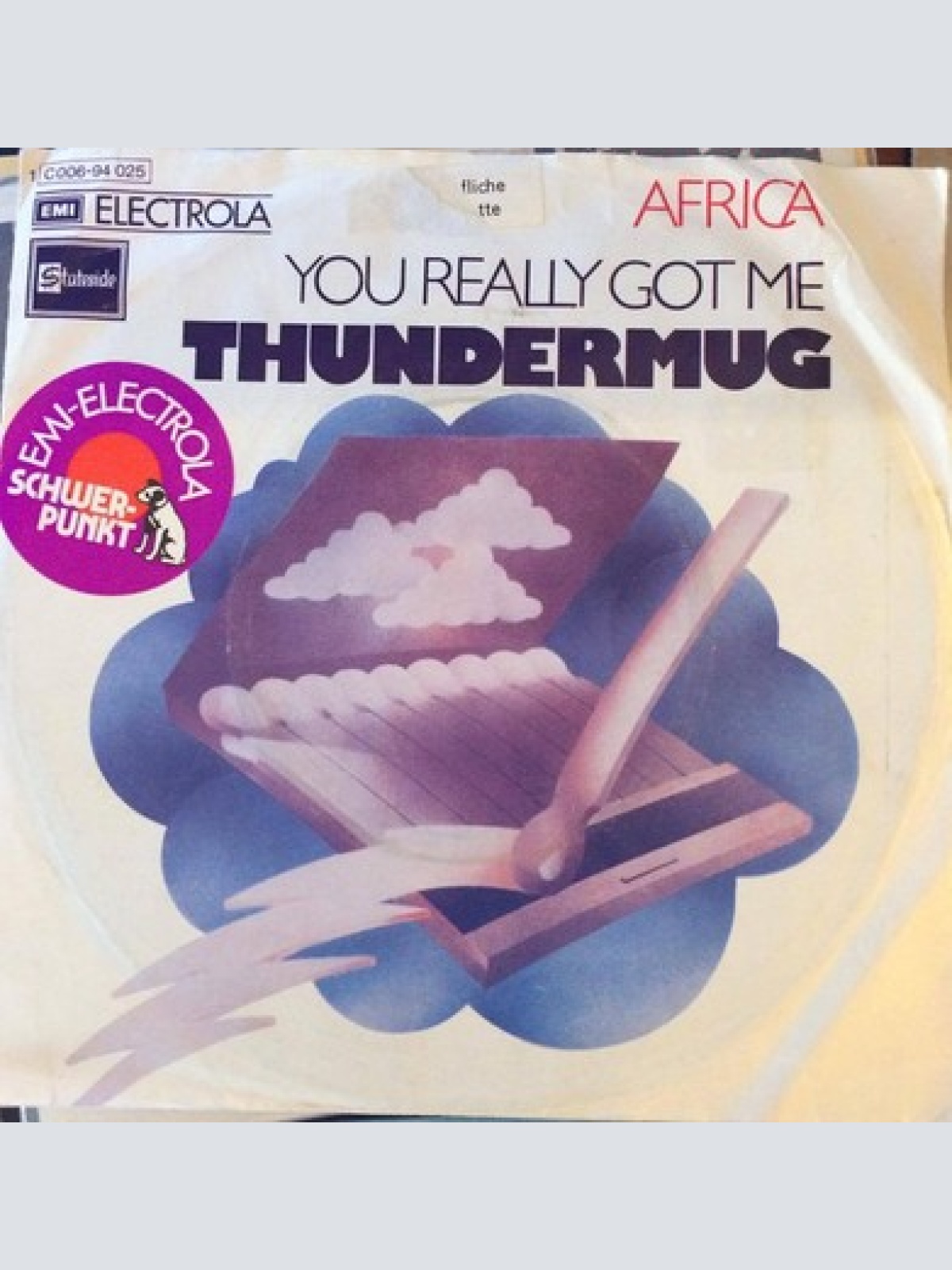 Thundermug - Africa / You Really Got Me (7", Single)