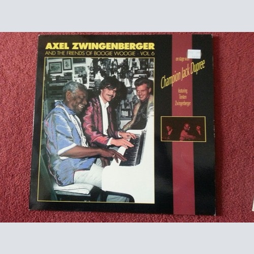 Axel Zwingenberger With Champion Jack Dupree - On Stage (LP)