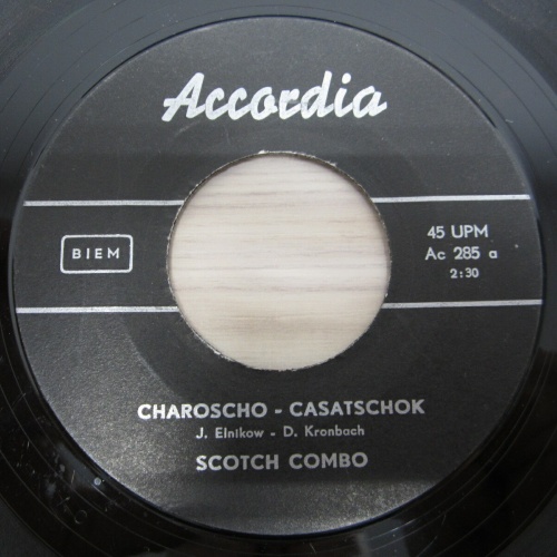 Single /   Scotch Combo ?– Charoscho Casatschok   / AUT  PRESS / RAR /