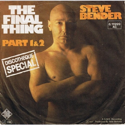 Steve Bender - The Final Thing (7", Single)