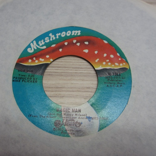 Single /  Heart ?– Magic Man / PROMO   / USA  PRESS / RAR /