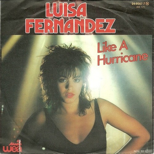 Luisa Fernandez - Like A Hurricane (7")