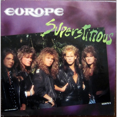 Single / EUROPE / SUPERSTITIOUS / 1988 / RARITÄT /