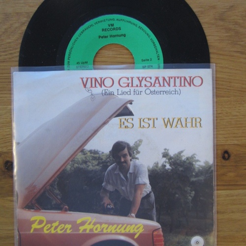 Single / Peter Hornung – Vino Glysantino    / AUT PRESS /