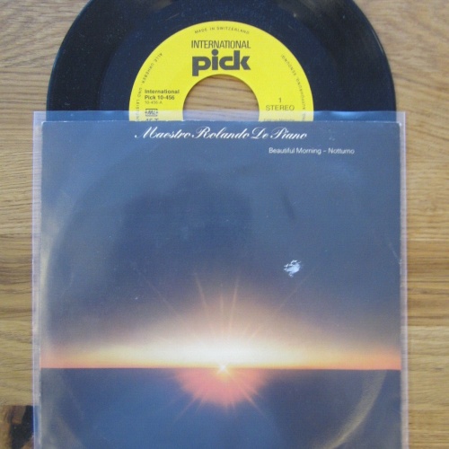 Single / Maestro Rolando de Piano – Beautiful Morning     / SWISS  PRESS /