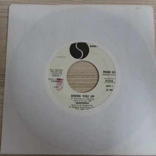 Single / Madonna / Howard Jones ?– Dress You Up / Life In One  / PROMO / 1985 /