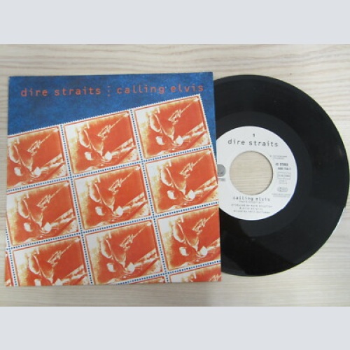 Single /  Dire Straits – Calling Elvis  / 1991 / VERTIGO / RARITÄT /