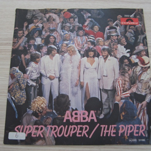 Single /   ABBA ?– Super Trouper   /  DE PRESS /   RAR /