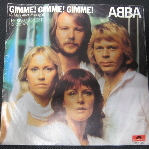 Single /  ABBA ?– Gimme! Gimme! Gimme!   / NL  PRESS  / RAR /