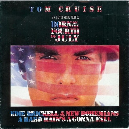 Edie Brickell & New Bohemians - A Hard Rain's A Gonna Fall (7", Single, Sol)