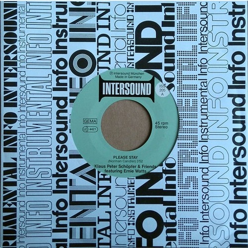 Klaus Peter Schöpfer & Friends Featuring Ernie Watts - Please Stay / I Can He...