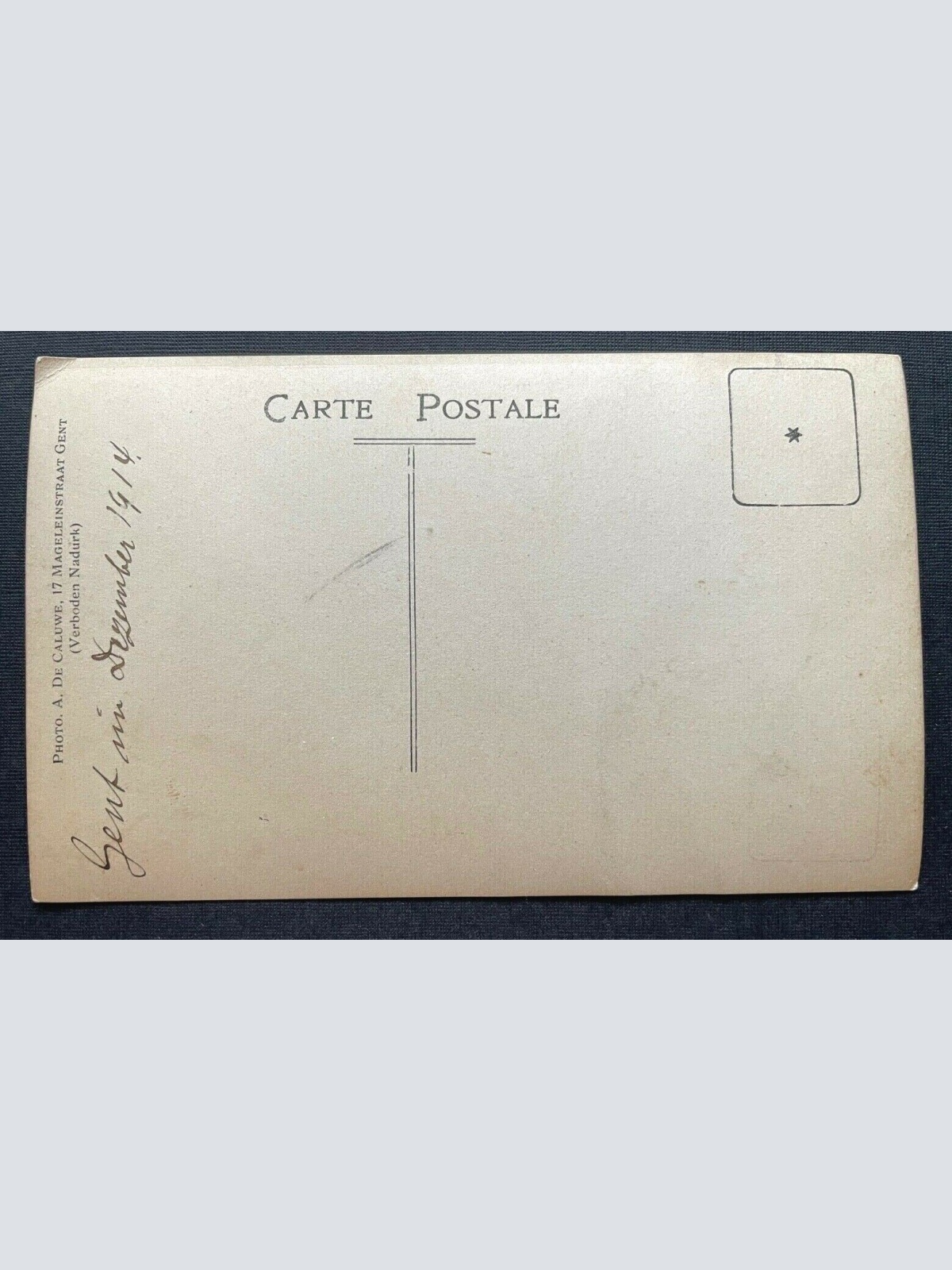 Porträt Soldat Uniform Schirmmütze Mantel Bart Gent Militär Krieg 410100 TH