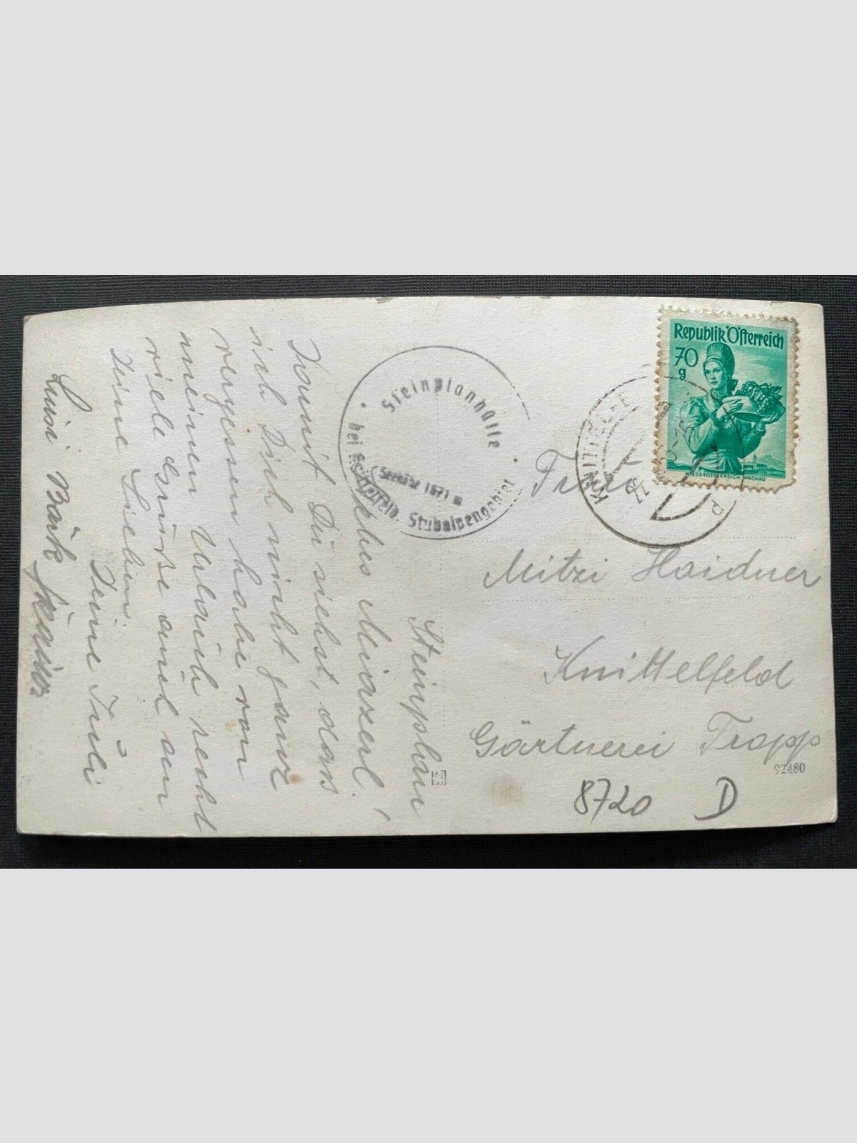 Steinplan Schutzhaus Lavanttaler Alpen Gebirge Österreich Slowenien 410102 TH C