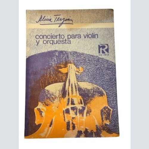 Concierto para Violin y Orquesta Terzian, Alicia:
