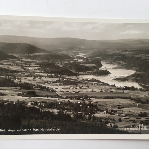 Sollefteå Ångermanälven från Hallstaberget 30107 12345 RU
