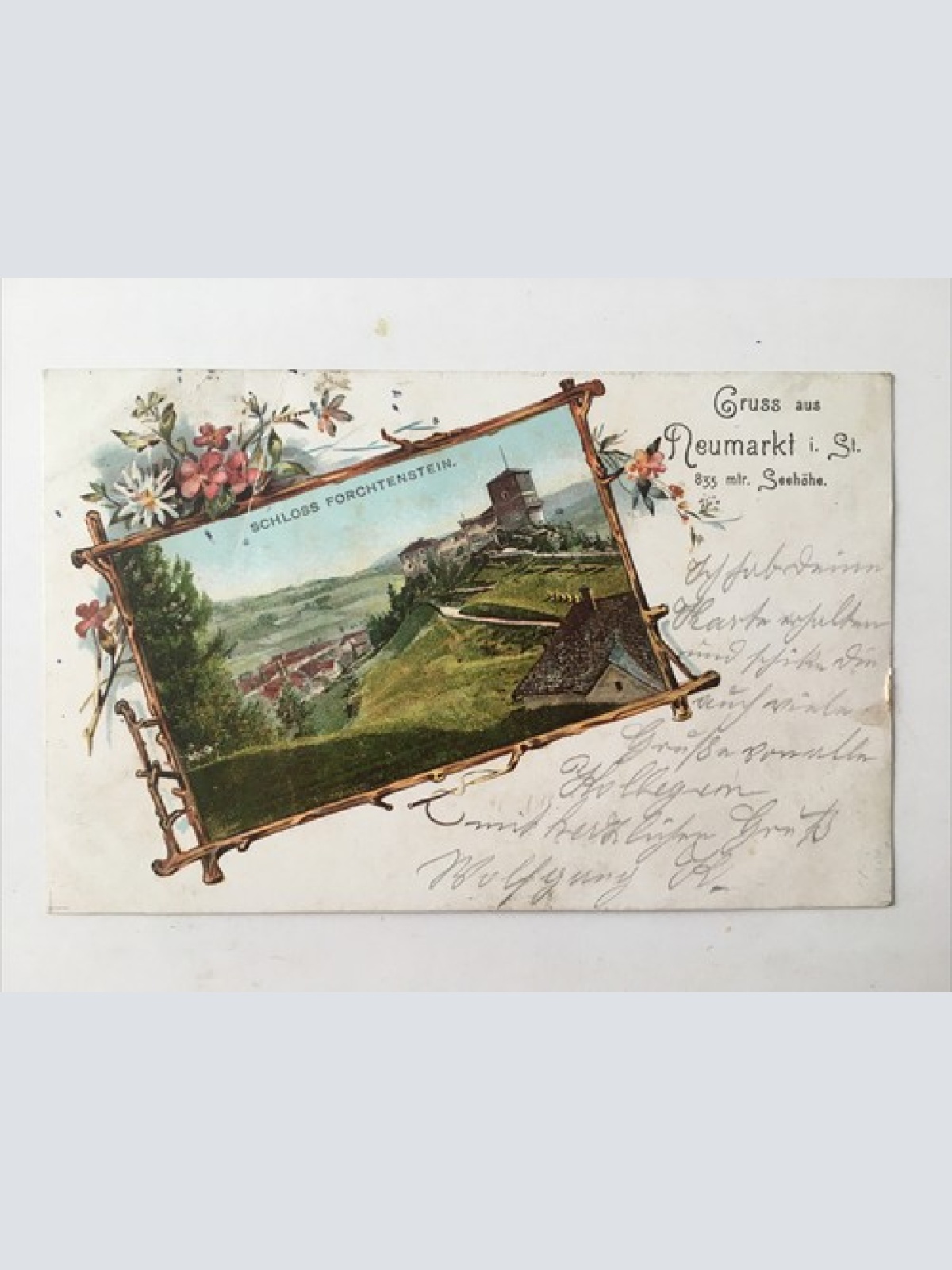 Gruss aus Neumarkt i. St. 30037 12345 RU ShSt