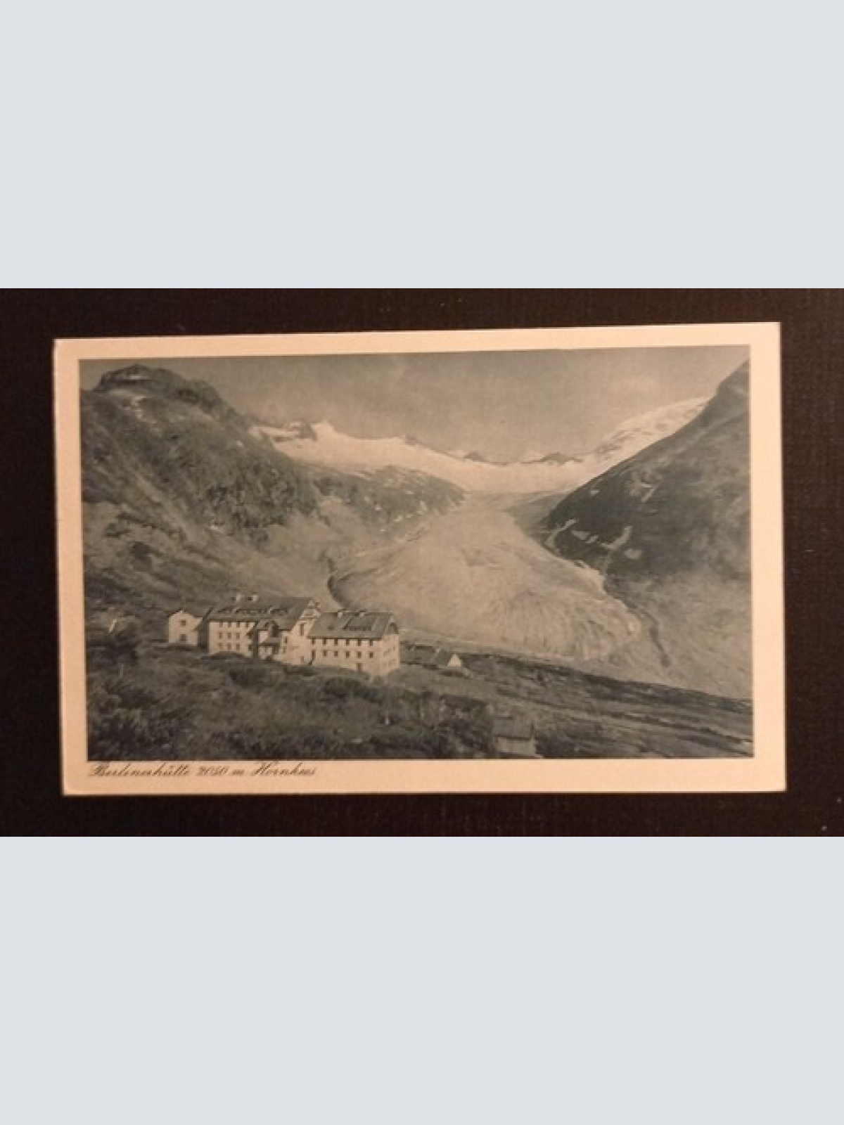 Berlinerhütte 2050 m Hornkees 600729A Ga G