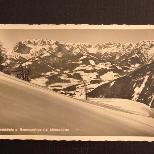 Hochkönig U.Hagengebirge  600734A Ga G