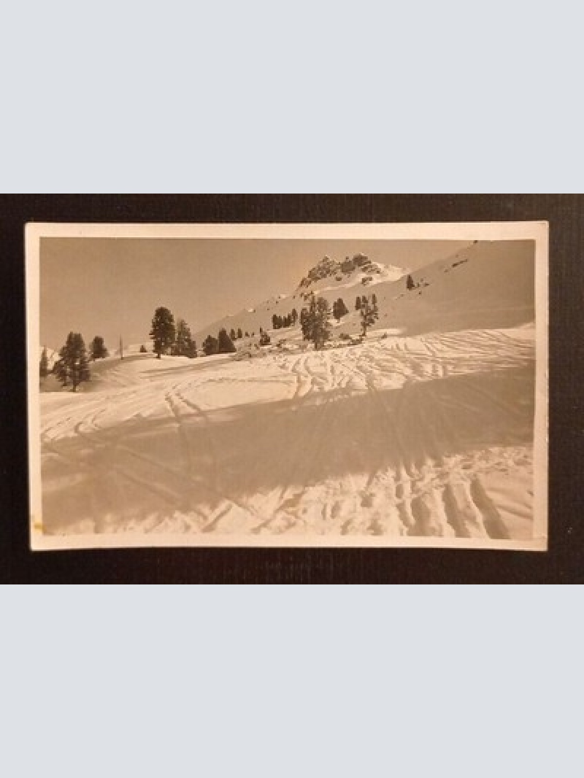 Ansichtskarte Abfahrt V.Sennenjoch 600744A Ga G