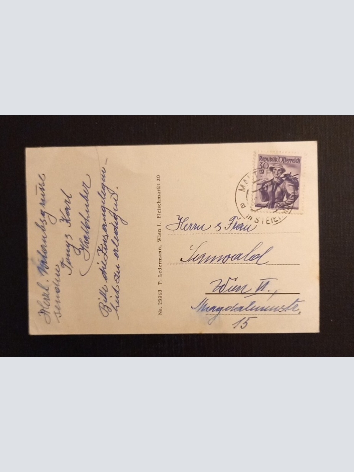 Mautern Stmk.mit Reiling  600777A Ga G