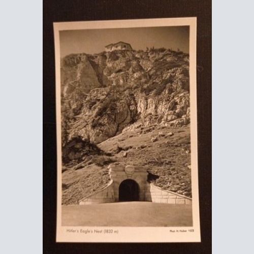 Ansichtskarte Militaria IIWK Berchtesgaden Hitlers Eagle's Nest 600790A Ga G