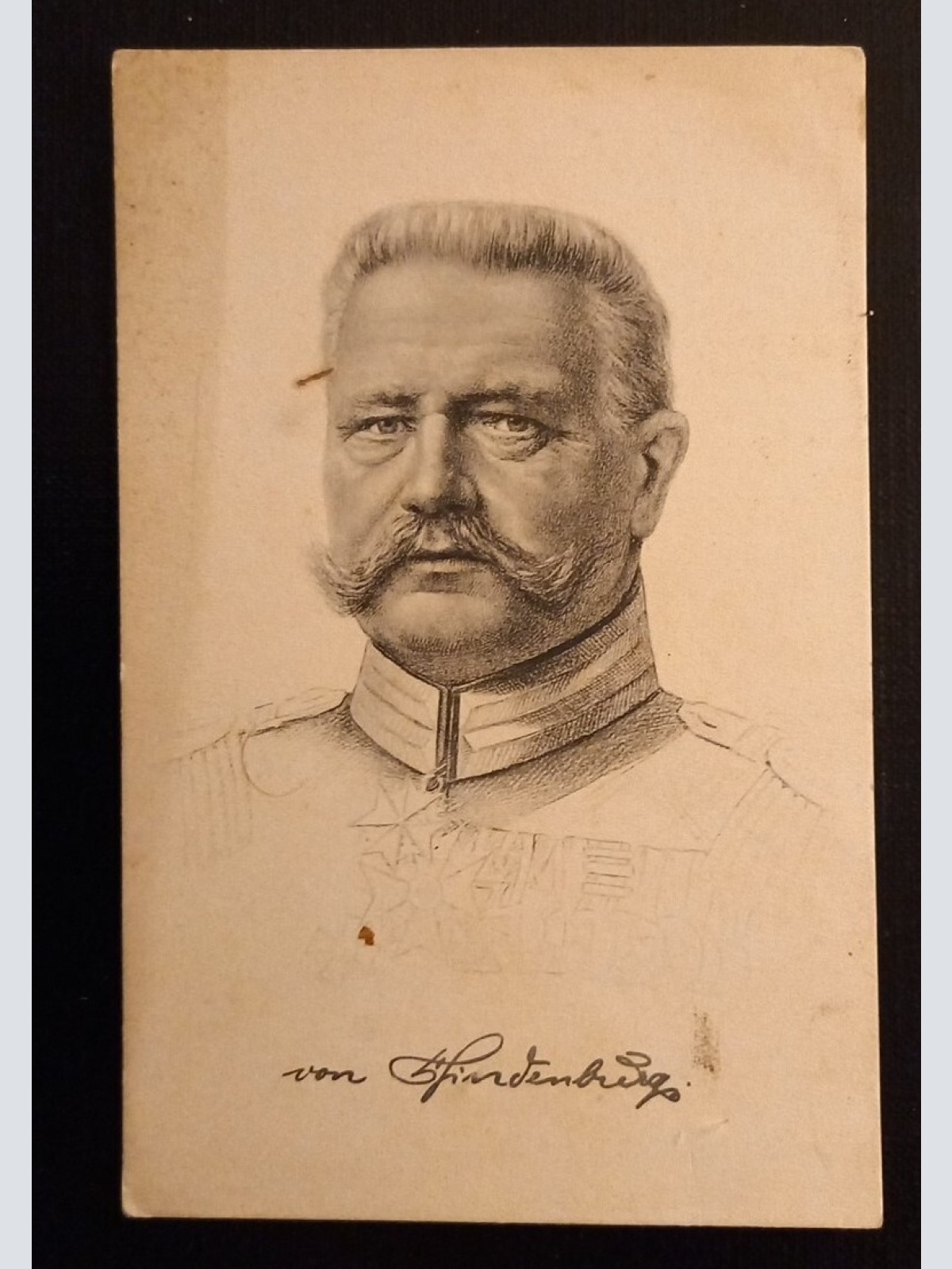 Generaloberst Von Hindenburg Porträt 600768A Ga G