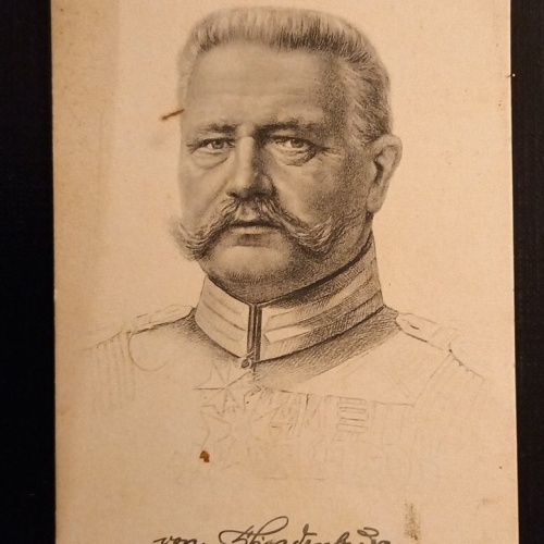 Generaloberst Von Hindenburg Porträt 600768A Ga G