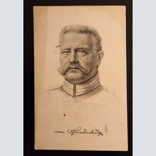Generaloberst Von Hindenburg Porträt 600768A Ga G