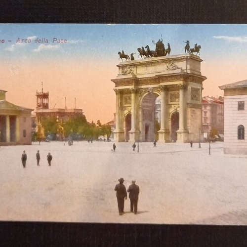 Milano Italien Arco Della Pace 11180 Ga G