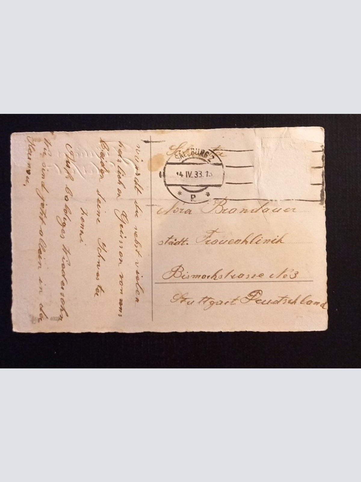 Fröhliches Osterfest Mädchen Mit Lämmer 600779A Ga G