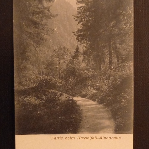 Partie Beim Kesselfall Alpenhaus 600722A Ga G