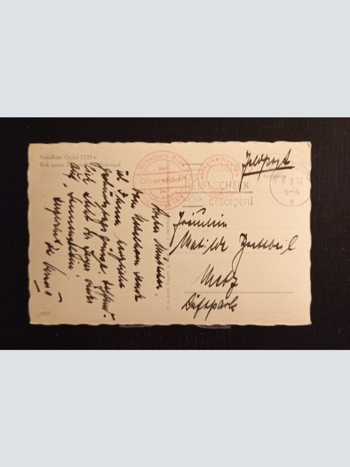 Nebelhorn Gipfel 2223m  600749A Ga G