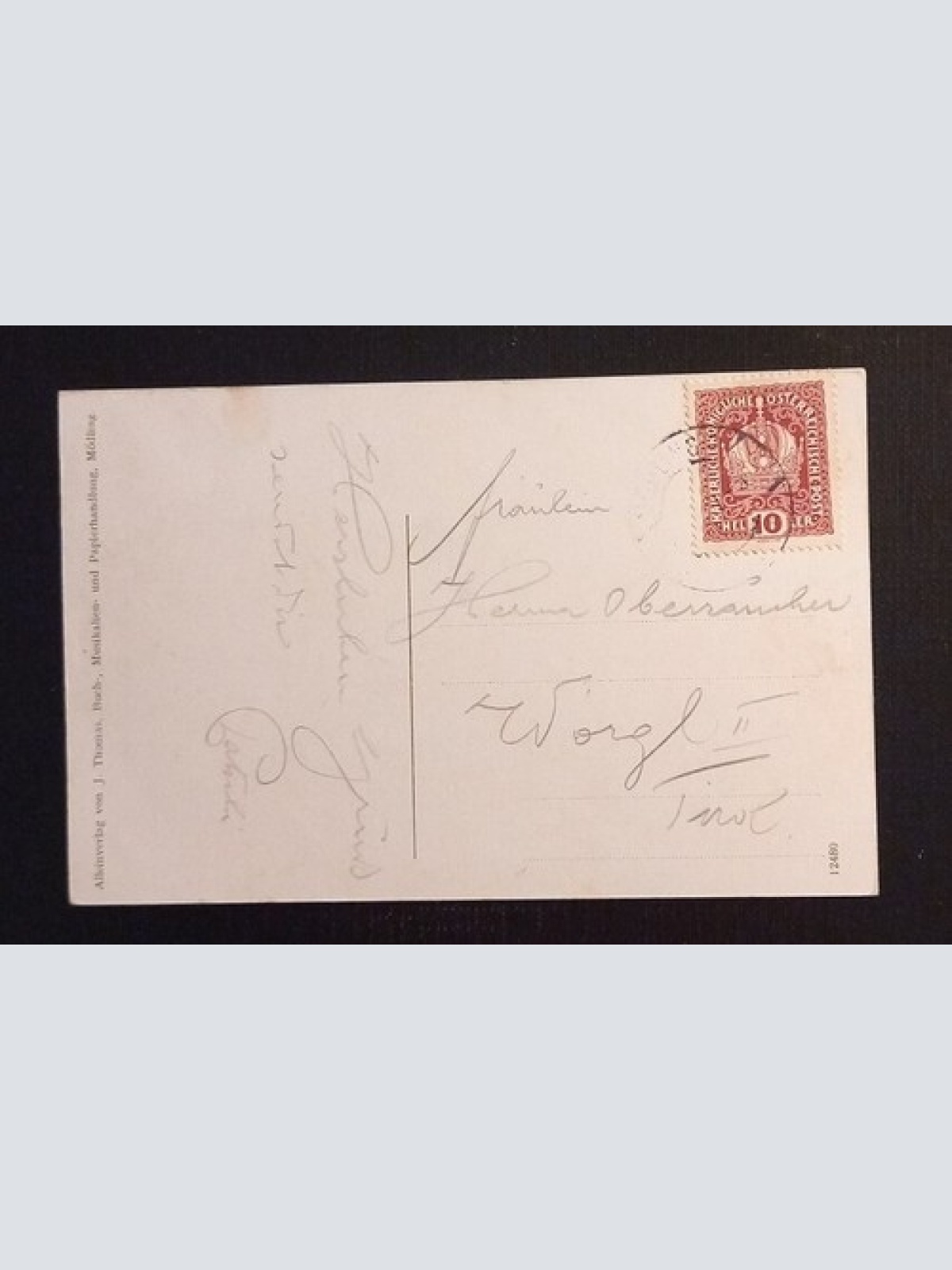 Mödling Veste Liechtenstein 600737A Ga G