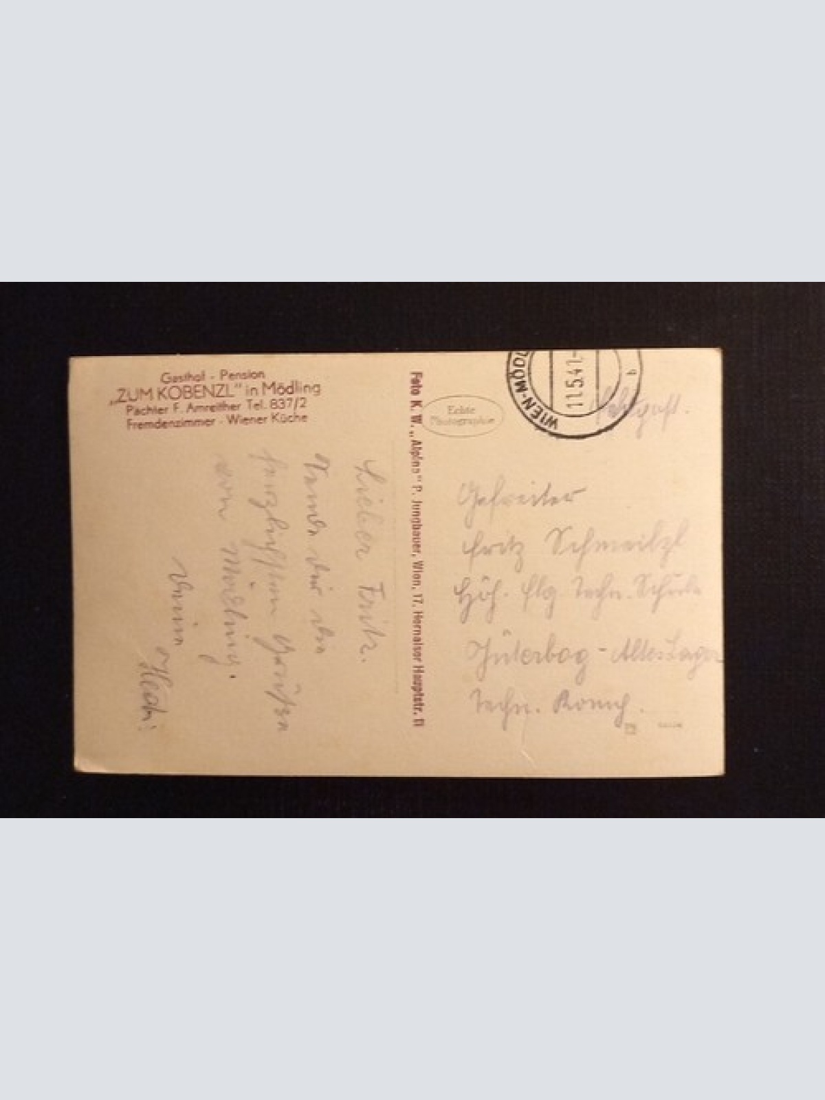 Mödling Pension Zum Kobenzl 600743A Ga G