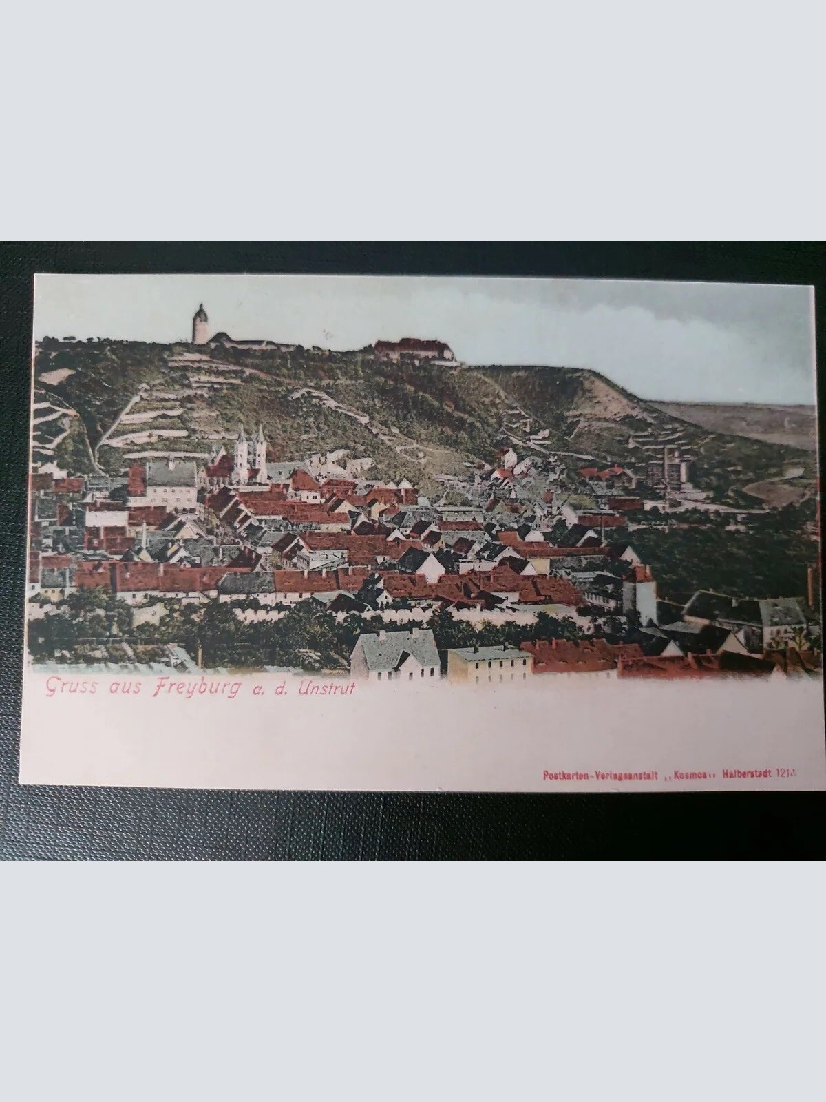 Gruß aus Freyburg an der Unstrut Kirche Stadt Hügel 402598 WM F