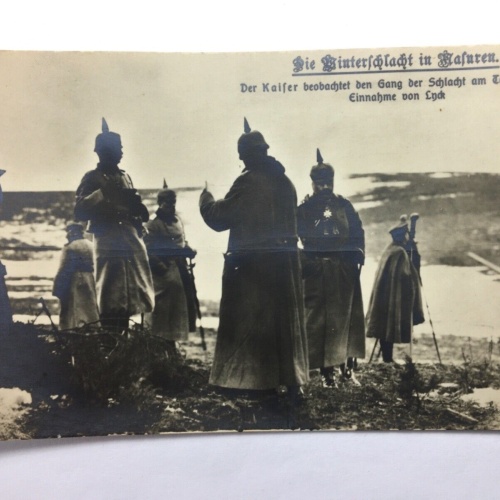 Die Winterschlacht in Masuren - Der Kaiser beobachtet die Schlacht 30171 TH SH1