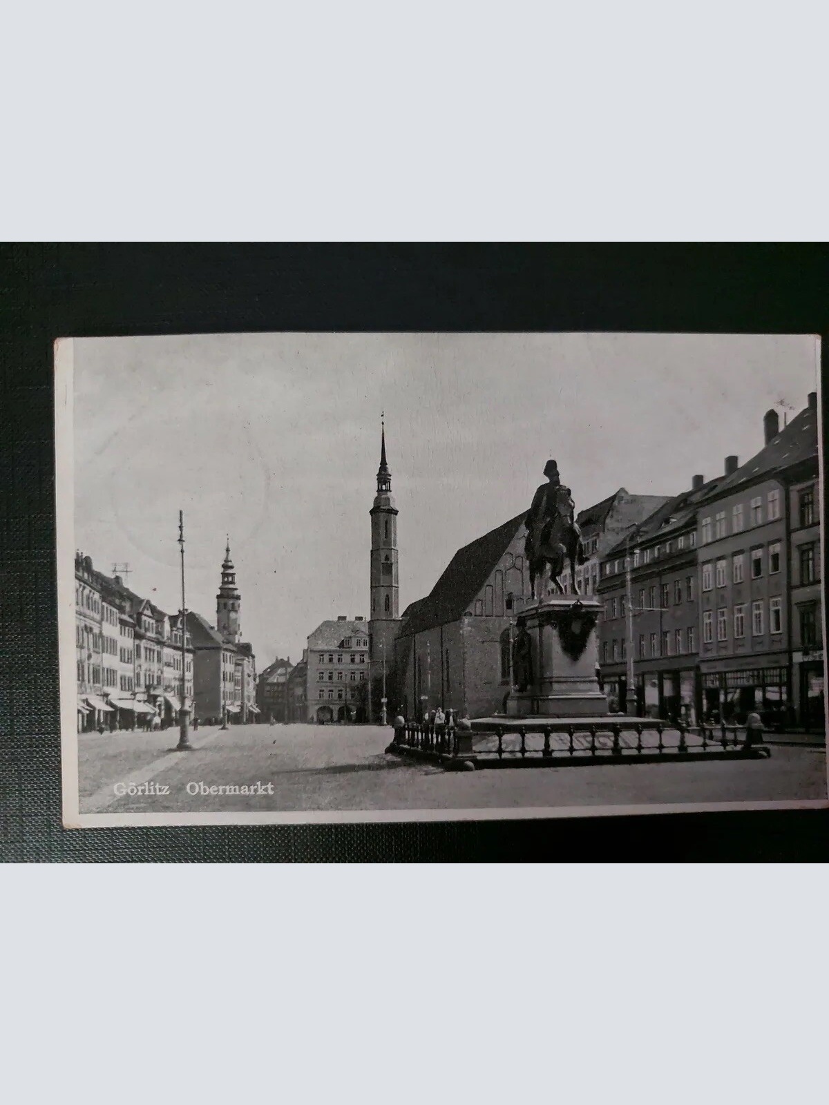 Görlitz Obermarkt Hauptplatz Denkmal Kirche 402609 WM F