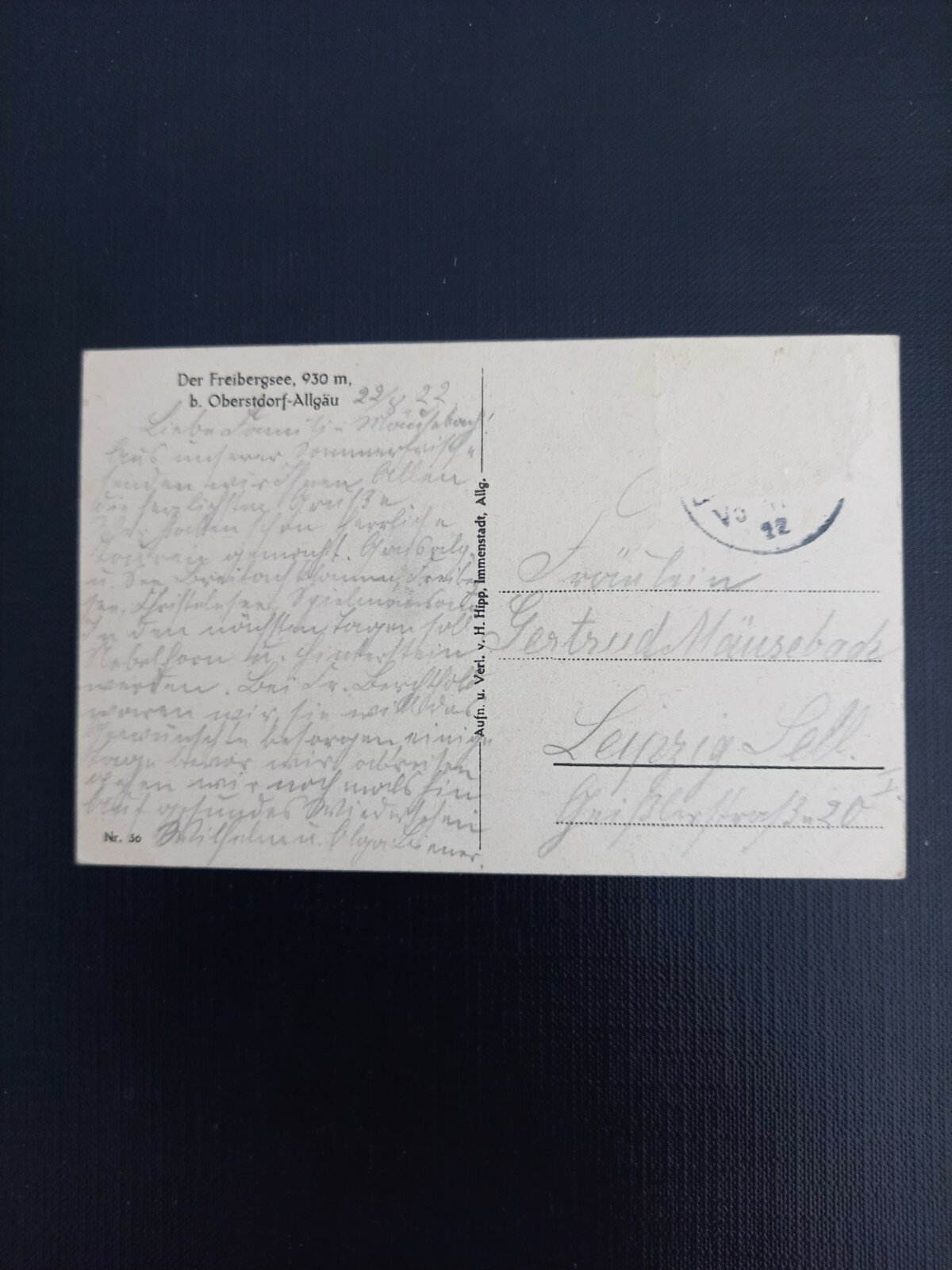 Freibergsee b.Oberstdorf 401167 gr A