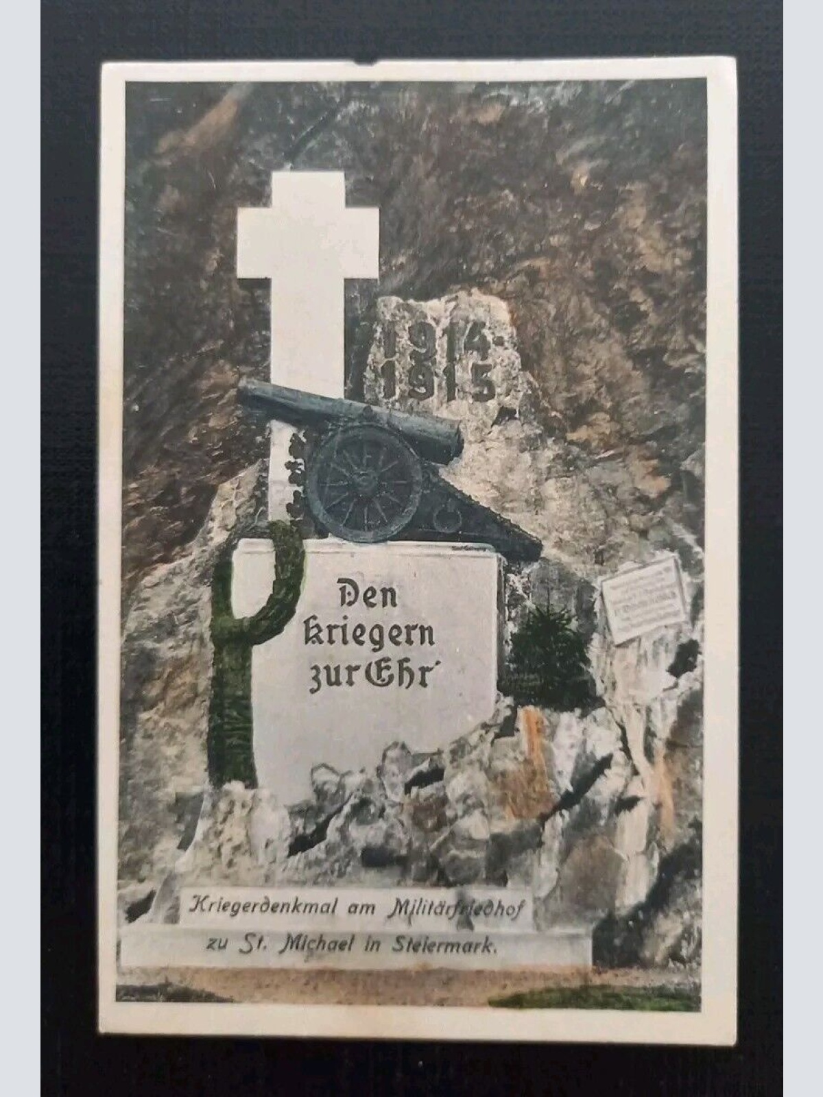 Kriegerdenkmal Am Militärfriedhof Zu St.Michael In Steiermark 80023 H Gr
