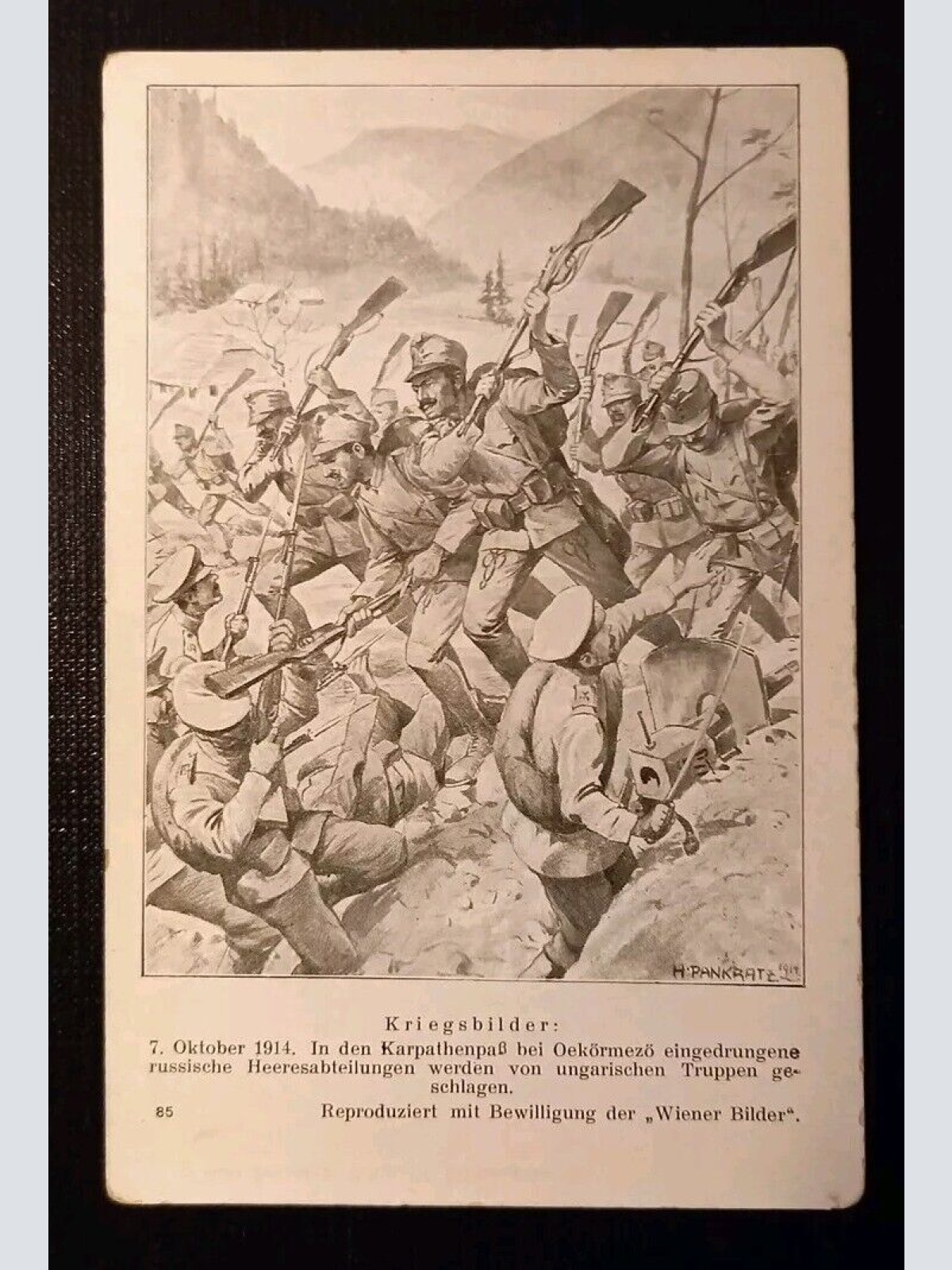 Kriegsbilder Soldaten Wiener Bilder 65461 H Gr