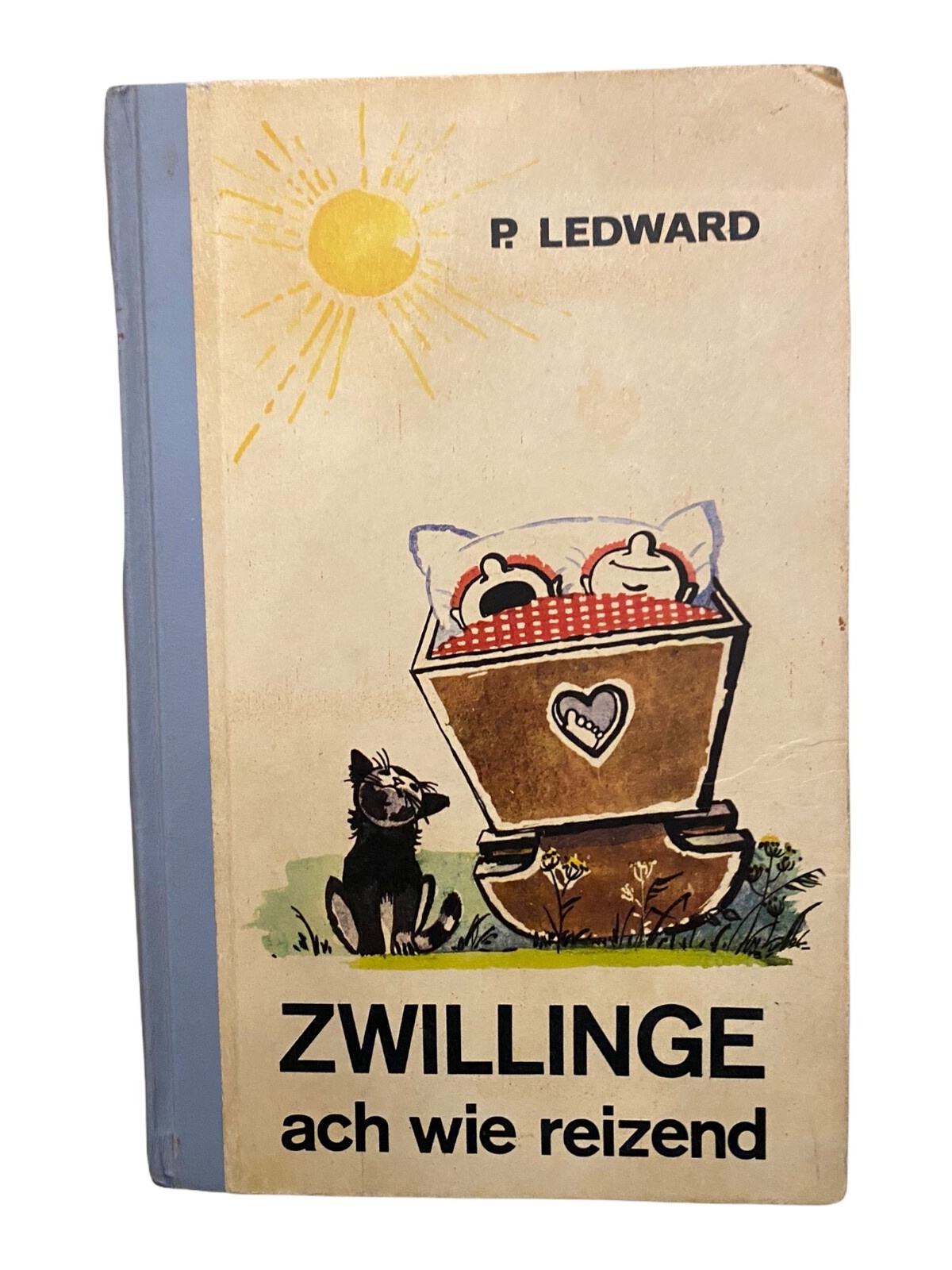 1077 P. Ledward ZWILLINGE ACH WIE REIZEND HC ROMAN GESCHICHTE