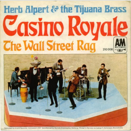 Herb Alpert & The Tijuana Brass - Casino Royale / The Wall Street Rag (7")