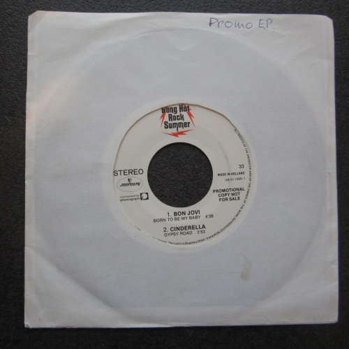 Single / Long Hot Rock Summer - Bon Jovi , Cinderella , Dare , Kingdome Come /